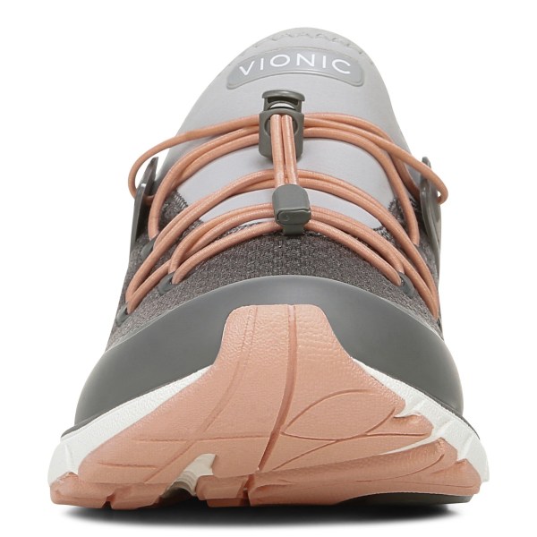 Vionic Trainers Ireland - London Sneaker Deep Grey - Womens Shoes In Store | HCRJG-2195